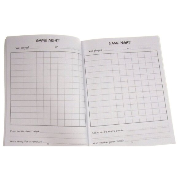 Family Game Night Official Record Showdowns Graph Board Party Stats Fun Champion - Picture 3 of 5